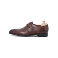 Single Monks - CLAPHAM Calf Leather & Leather Soles + Apron  