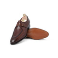 Single Monks - CLAPHAM Calf Leather & Leather Soles + Apron  