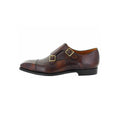 Double Monks - BLETCHLEY Parisian Marble Leather & Leather Soles