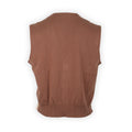  Gilet - BALTIMORE Knitted Cashmere Sleeveless Buttoned 