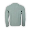 Cable Knit Sweater - Cashmere Crew Neck 