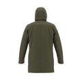 Khaki Hooded Pre-washed Cotton Parka