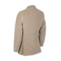 Two-Piece Suit Plain Colour Large Rib Velvet Cotton Cashmere 