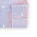 Shirt - Checked Cotton Single Cuff