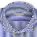 Shirt - Oxford Thin Striped Polyamide Stretch Single Cuff 