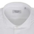 Plain White Tekno Slim Shirt