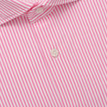 Oxford Striped Pink and White Slim Shirt