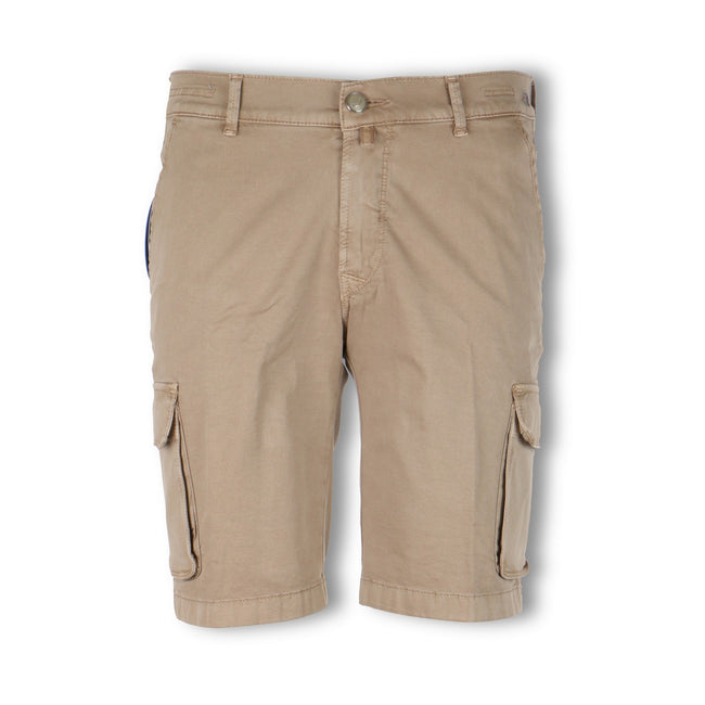 Bermuda Shorts - BERRY Cargo Tricotine Cotton Stretch