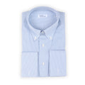 Shirt - BOSTON Mini Checkered Cotton Double Cuff 