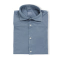 Polo-Shirt - Frosted Jersey Cotton Long Sleeves 