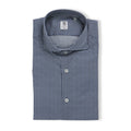 Shirt - Checkered Cotton Stretch Single Cuff 