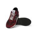 H383 New Running Coloured Suede And Canvas Sneakers