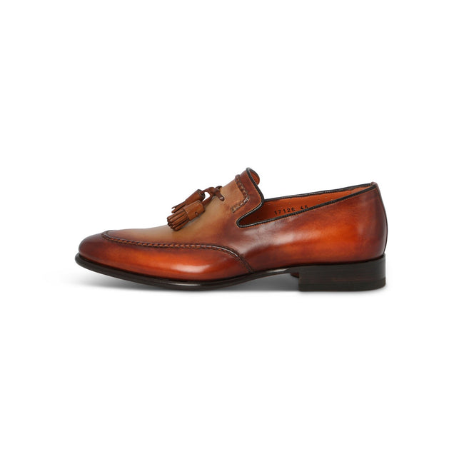 Tassels Loafers Plain Colour Leather