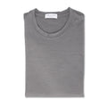 T-shirt - Virgin Wool Crew Neck Long Sleeves