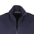 Shirt-Jacket Bicolour Double Face Jersey Wool