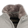 Car coat - Wool Removable Fur-Collar + Zipped 