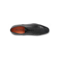 Oxfords - SIMON Polished Leather & Rubber Soles Lace-Ups