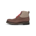 Boots - CHAMBROUSSE Nubuck, Wool & Rubber Soles Lace-Ups + Apron
