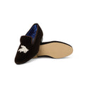 Slippers Albert Plain Colour Velvet