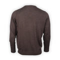 T-shirt Plain Colour Virgin Wool Long Sleeves Crew Neck