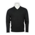 T-shirt Plain Colour Virgin Wool Long Sleeves Crew Neck