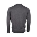 T-shirt Plain Colour Virgin Wool Long Sleeves Crew Neck