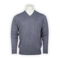 T-shirt Plain Colour Virgin Wool Long Sleeves Crew Neck