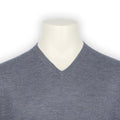 T-shirt Plain Colour Virgin Wool Long Sleeves Crew Neck