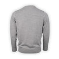 T-shirt Plain Colour Virgin Wool Long Sleeves Crew Neck