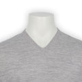 T-shirt Plain Colour Virgin Wool Long Sleeves Crew Neck