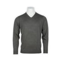 T-shirt Plain Colour Virgin Wool Long Sleeves Crew Neck