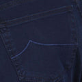 Jeans - BARD Cotton, Modal & Polyester Stretch Royal Blue Patch