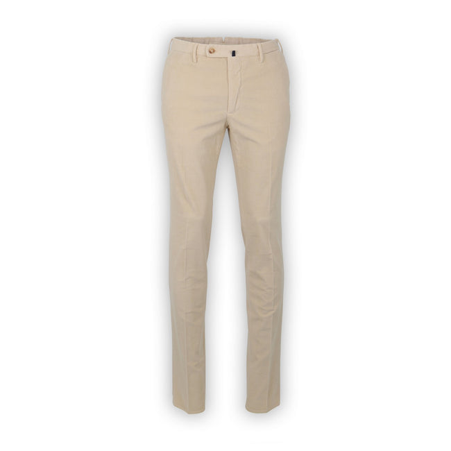 Pants - High Comfort Thin Rib Velvet Cotton Stretch