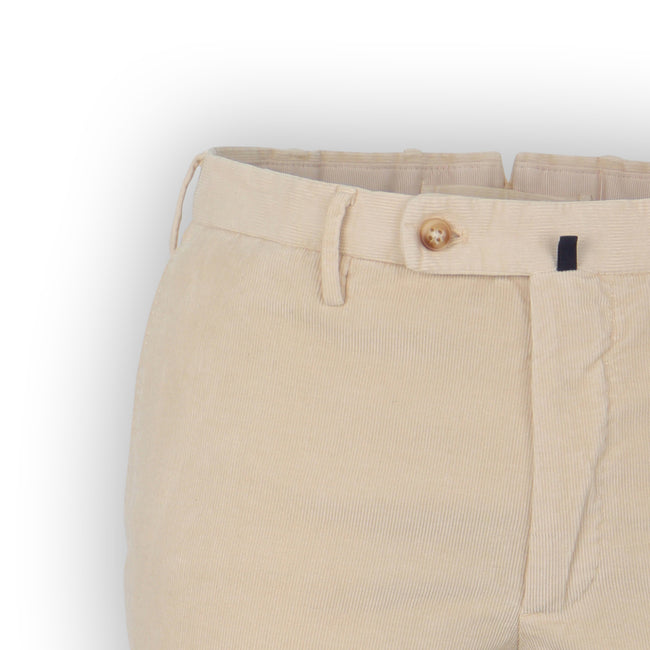 Pants - High Comfort Thin Rib Velvet Cotton Stretch