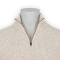 Pullover Plain Colour Geelong Lambswool V-Neck