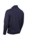 T-shirt Plain Colour Virgin Wool Long Sleeves Crew Neck