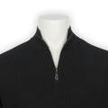 T-shirt Plain Colour Virgin Wool Long Sleeves Crew Neck