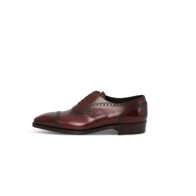 Oxfords Brogue - ADELAIDE Leather & Leather Soles Lace-Ups