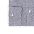 Shirt - Houndstooth Cotton Single Cuff 