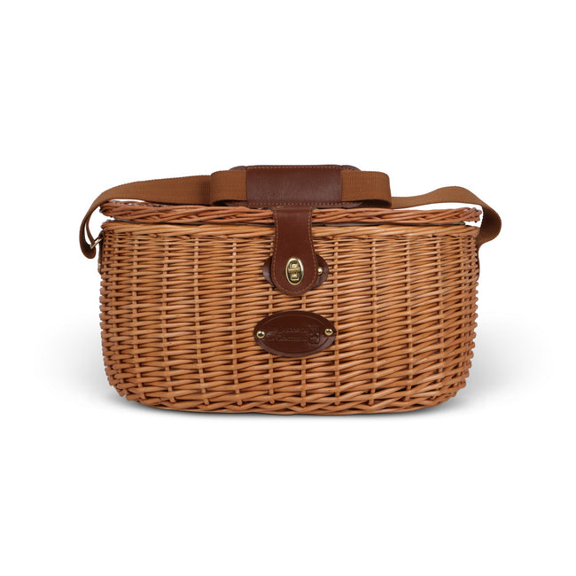 Picnic Basket - VENDOME BAMBOO Wicker For 4 Persons