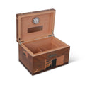 Cigar Humidor - 75 Cigars "EL SECADOR" N°71 Walnut Burl