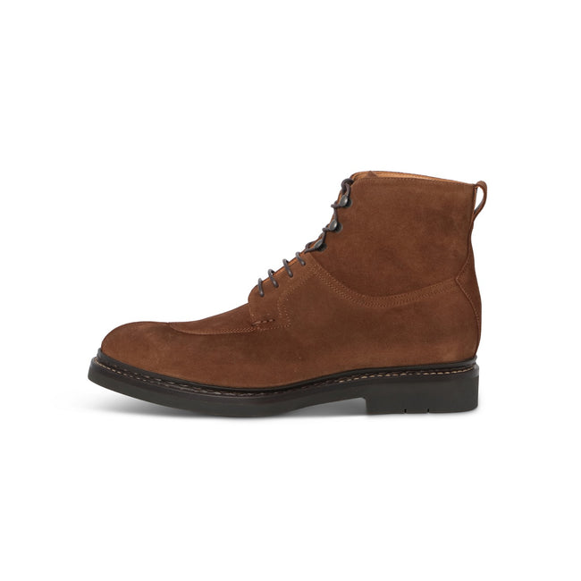 Boots - GINKGO Suede & Ravel Rubber Soles Lace-Ups