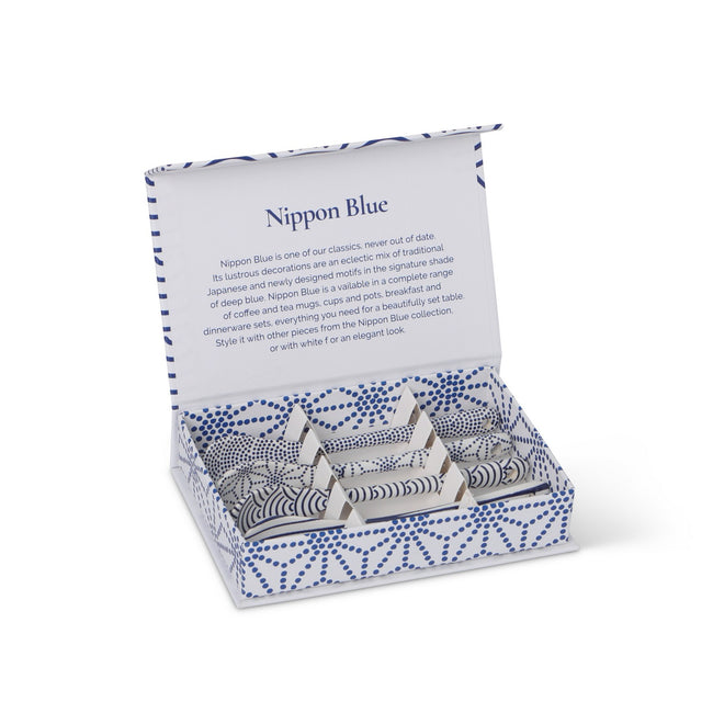 Spoon - NIPPON BLUE Set For 4 Porcelain 