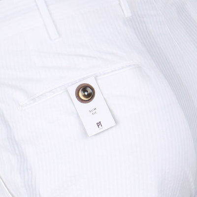 Pants - Striped Seersucker Cotton 
