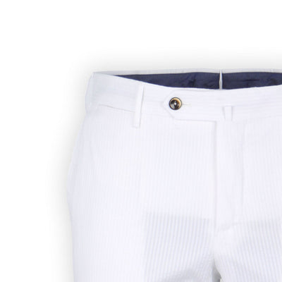 Pants - Striped Seersucker Cotton 