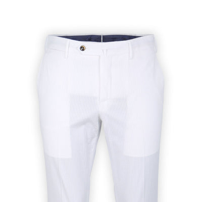 Pants - Striped Seersucker Cotton 