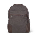 Dark Brown Leather Backpack