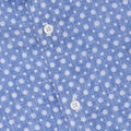 Shirt - Cotton Flowers Pattern Single Cuff 