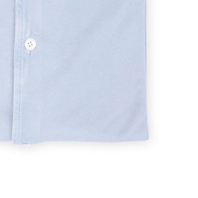 Polo Shirt - Cotton Piqué Frosted Long Sleeves