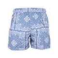 Swim Shorts - Paisley Print Microfiber